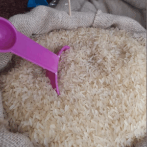 Arroz vaporizado largo
