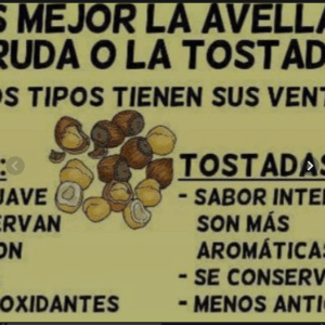 Avellana con cascara jumbo cruda