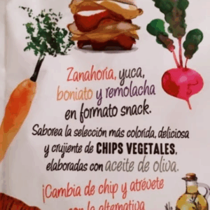 Chips de vegetales