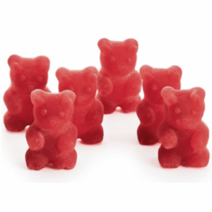 Ositos de té frambuesa y naranja