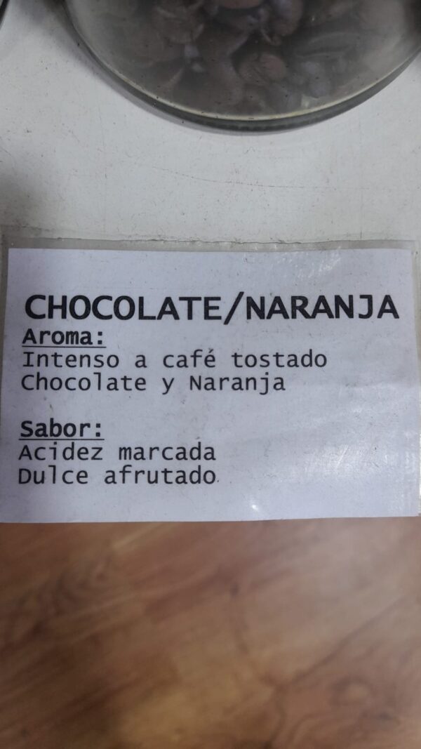 Café chocolate/naranja - Imagen 2